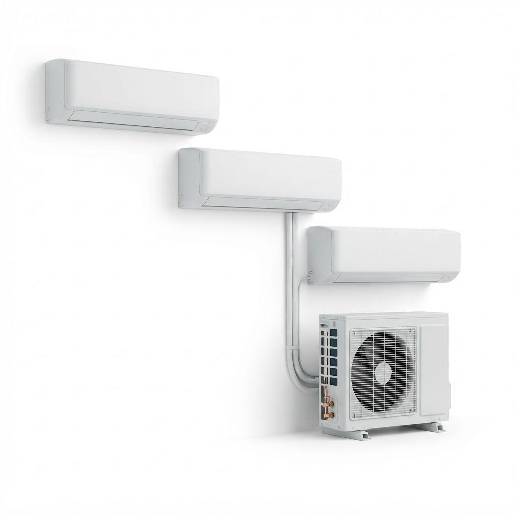 Panasonic Multi Split 3x1 Compact 3×2.5 kW